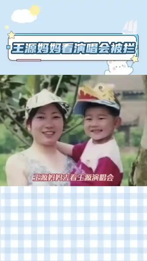 王源妈妈看演唱会被拦在门外保安没想到这么多妈妈里混进来了一个