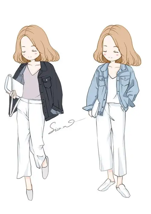 卡通人物服装穿搭