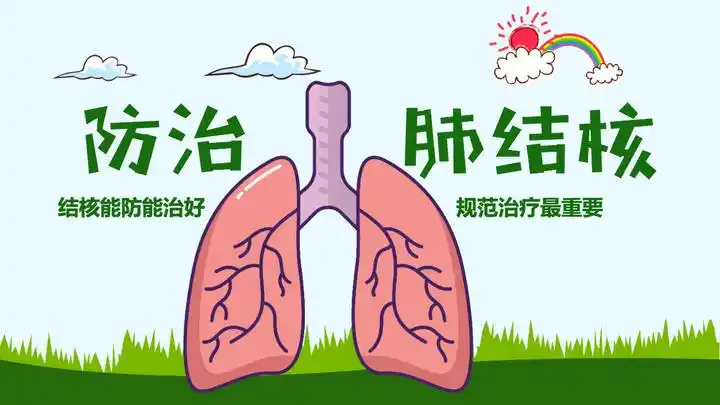 世界防治结核病日肺结核肺病尘肺ppt模板