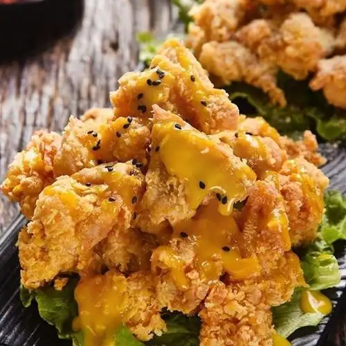 秋风味 纳佰味韩式炸鸡块韩国炸鸡无骨炸鸡冷冻油炸鸡米花小吃1kg/包