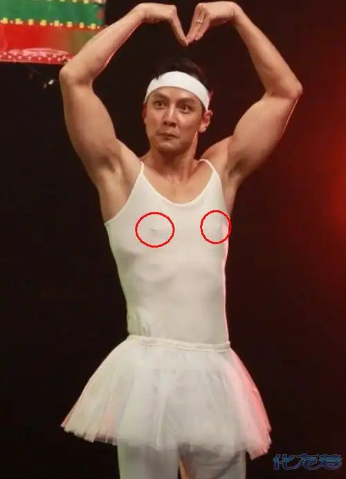 吴彦祖mv反串穿芭蕾裙扮"肌肉版"小天鹅,表情动作都很到位,超搞笑