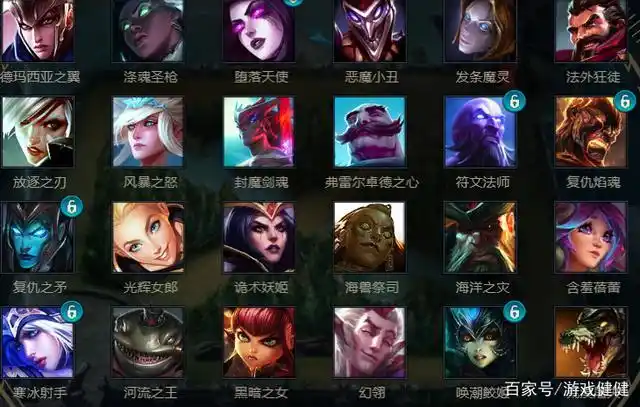 lol:156位英雄的头像以及名字介绍