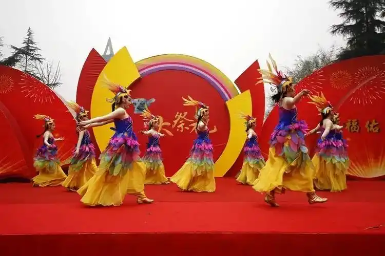 追思先祖祭祀天地神祇祈运纳福广汉三星堆大祭祀活动组图一