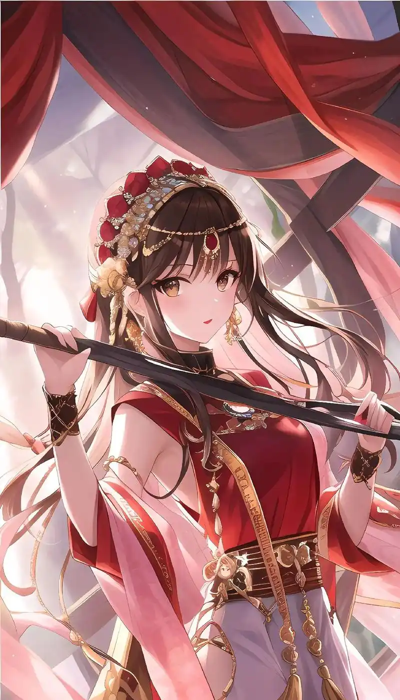 古风二次元少女