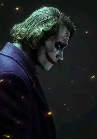 小丑#经典#希斯莱杰,丑爷高清照片来了 - 抖音