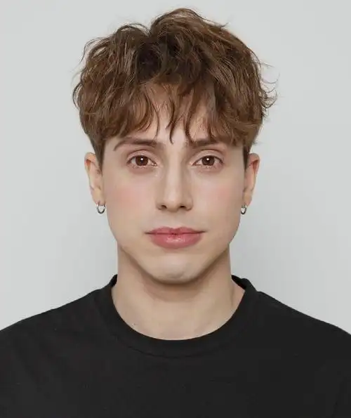 欧美男士职场发型