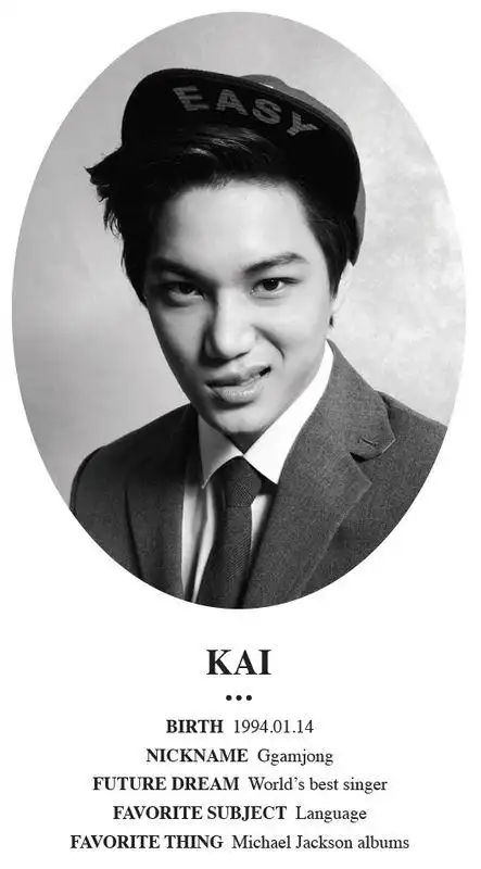 exo12人集体单人照