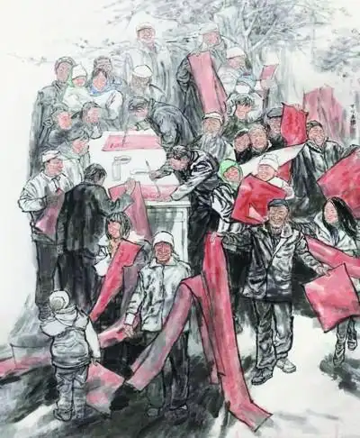 枝头花开,大地春来——喜看画中春意闹