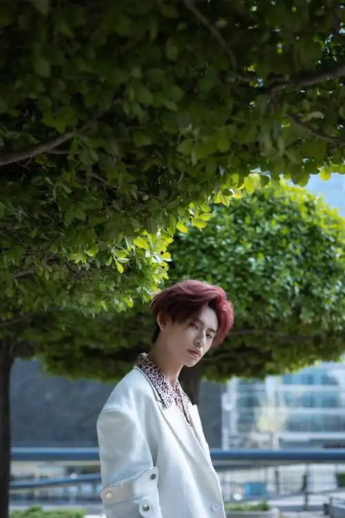 王琳凯白西装舞台照 户外大片公开 羊驼玩偶是什么可爱开关吗?