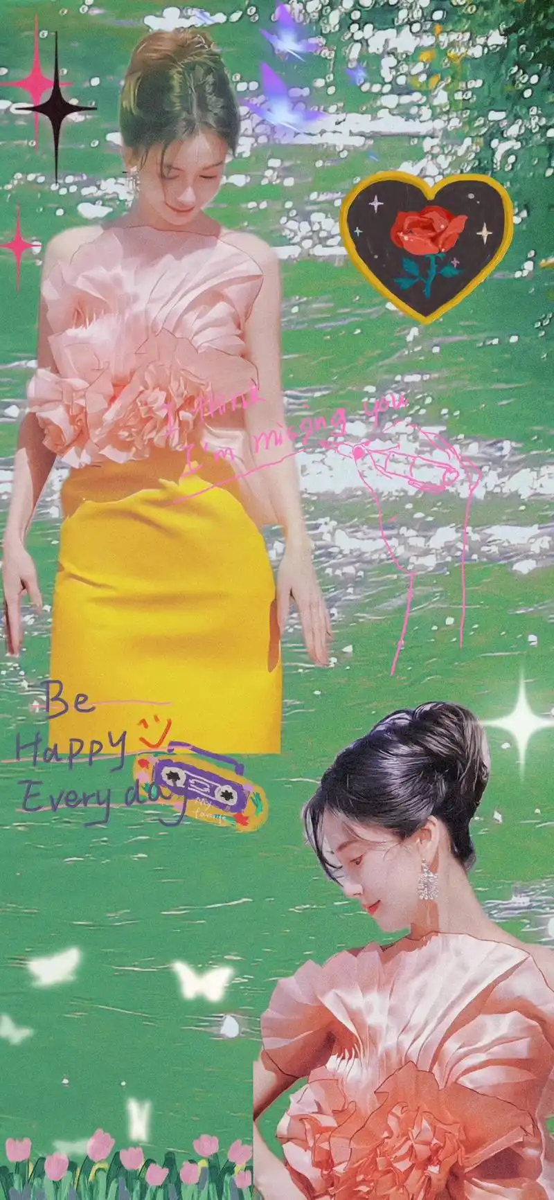 angelababy 壁纸090909 - 抖音