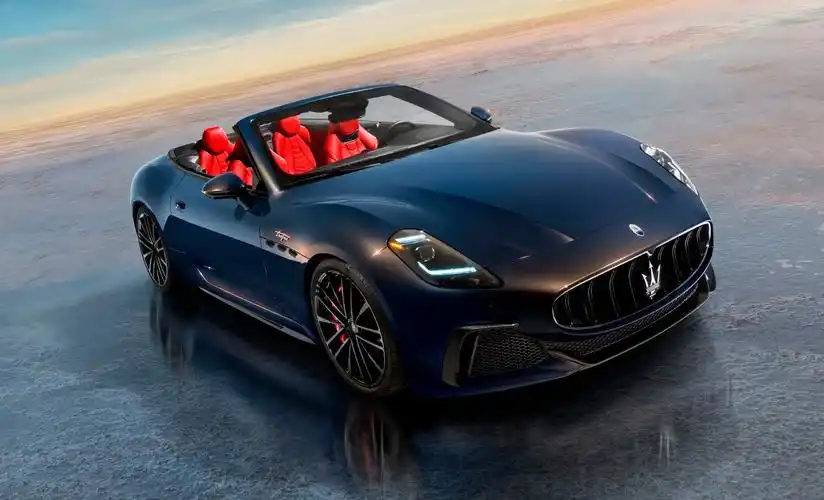 玛莎拉蒂全新grancabrio敞篷跑车首次亮相