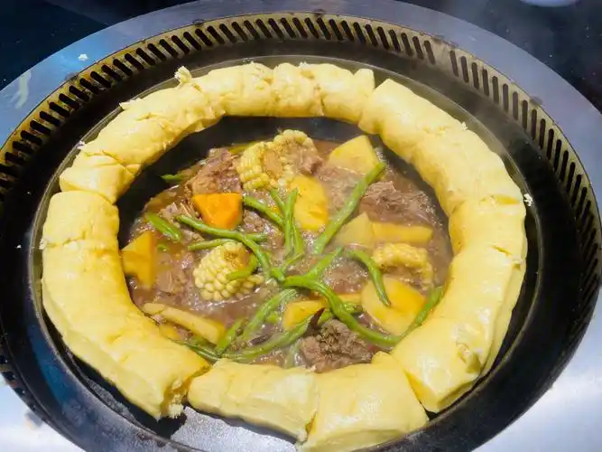 运城美食探店21分小锅烀饼