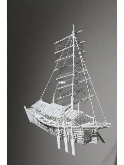 副院长,博士生导师)创意说明:本组帆船雕塑的造型,源自于宋画《清明