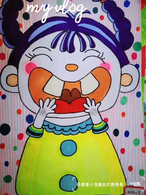 低配版主题画日常分享#幼师日常  #绘画  #画就对了