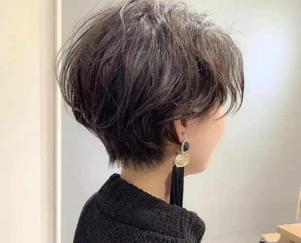 纹理短烫发30款