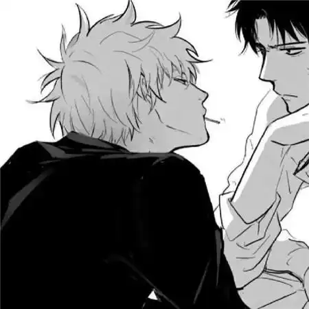 黑白兄弟头像一左一右动漫图片