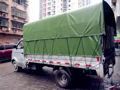 高栏大货车挂车汽车篷布4.2米6.8米9.6米帆布油布防水耐磨防雨布