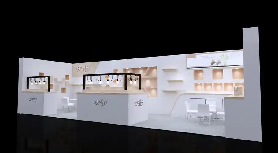 威雅特耳机 展位设计案例