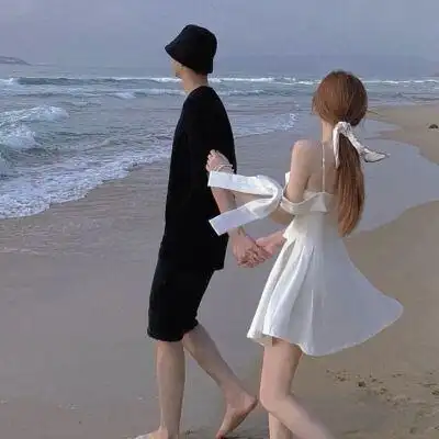 潮流情侣头像一对两张高清图片