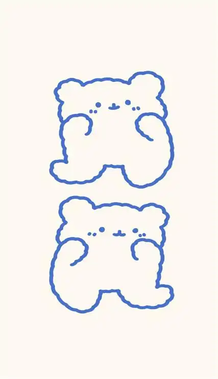 简单又可爱的萌萌聊天背景图壁纸2021接下来每天都要开开心心