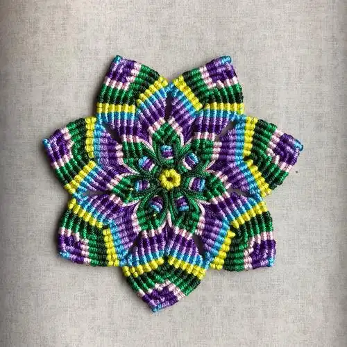 中国结论坛 七瓣花杯垫 七瓣花有哪些,钩针曼陀罗花毯子图解,花朵杯垫