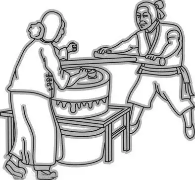 腊月简笔画●磨豆浆简笔画●简笔画豆腐●豆腐简笔画●豆腐皮简笔画