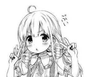 卡通人物简笔画女孩 卡通人物简笔画女孩呆萌可爱