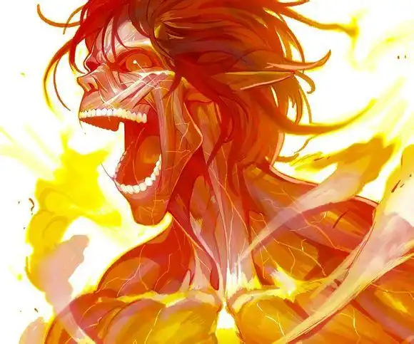 求艾伦巨人化的图片~~帅的 !