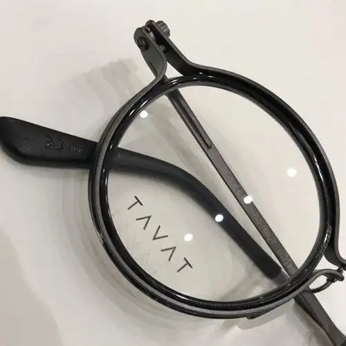 上野正品2021意大利tavat新品pantosc8sc031圆形罐头眼镜架