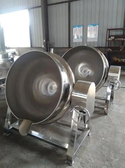 jy500l 多功能蒸锅锅 夹层锅厂家食品加工设备