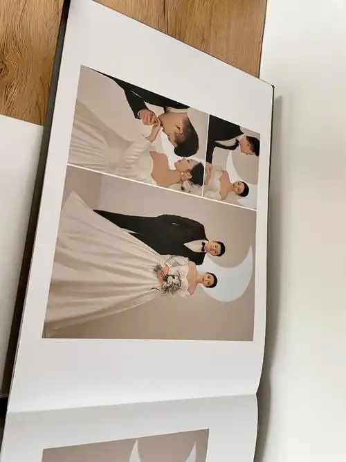 这样的婚纱照相册排版我们太喜欢了