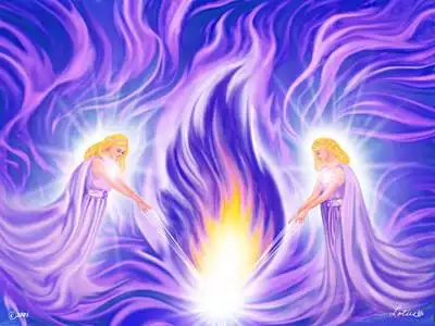 圣哲曼与转变小组 20121203 紫色火焰的法令就在这里 - 松山童老 - 松