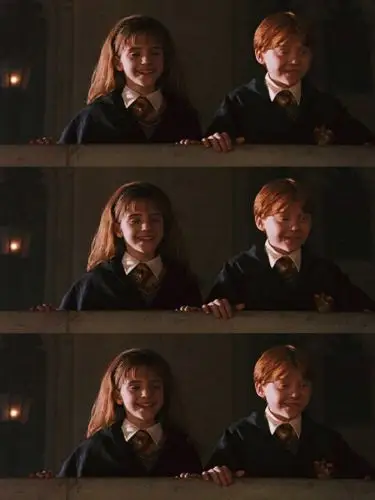 情侣头像 罗恩赫敏