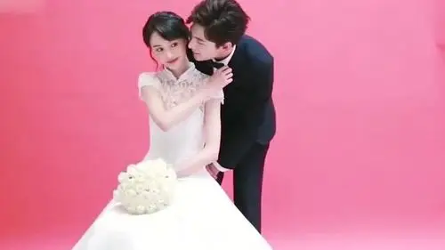 b>微微一笑很倾城花絮 /b>, b>杨洋郑爽 /b>两人拍婚纱照的这一幕