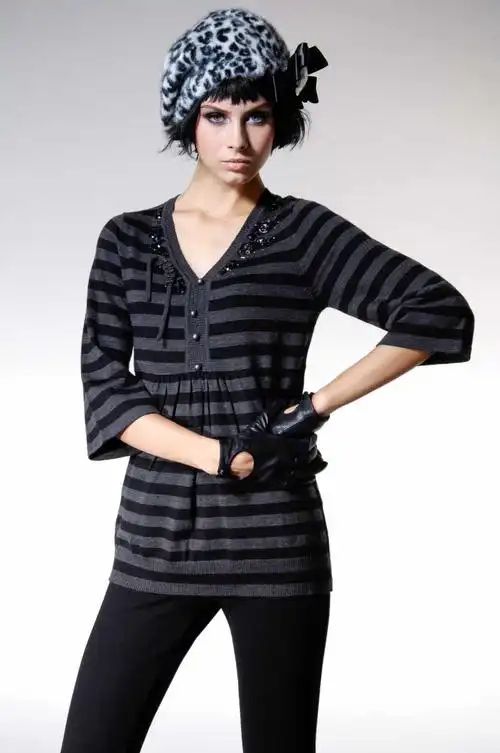 图片 创意图片 正摆着造型的金发模特服装模特特写图片id: 14182 面带