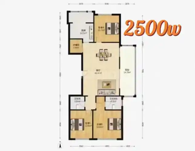 上海买房大平层汇峰鼎园