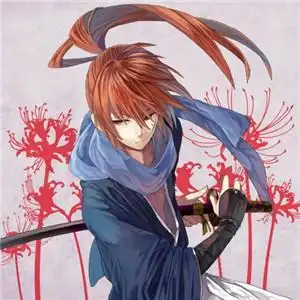 动漫头像男生冷酷带刀