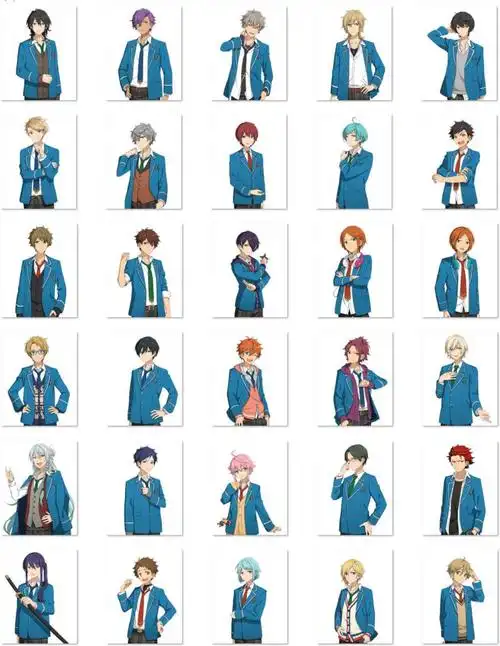 偶像梦幻祭ensemblestars全角色头像及立绘