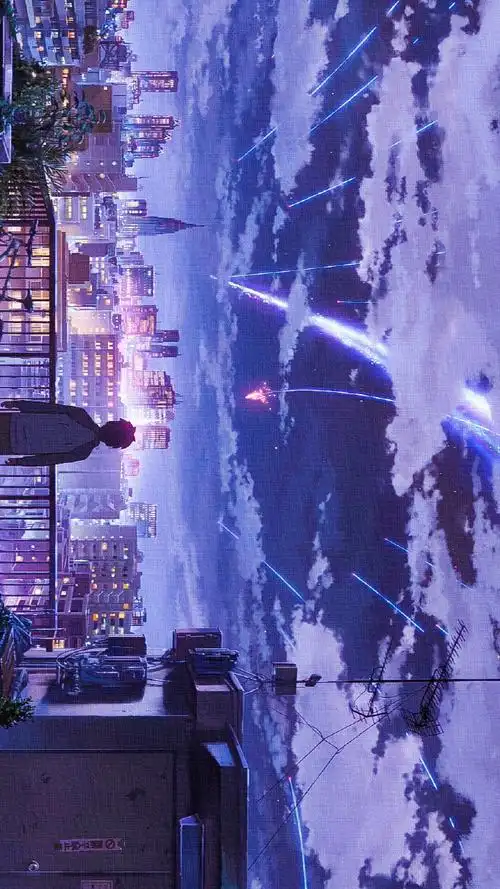 你的名字 绝美壁纸 神仙壁纸转自weibo@动漫冰糖