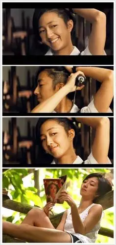 男朋友》桂纶镁剃头发,酷