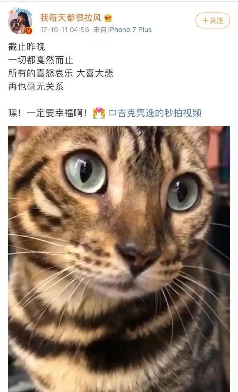 吉克隽逸前男友石坚的现任妻子发长文说:吉克隽逸和石坚在2016年就