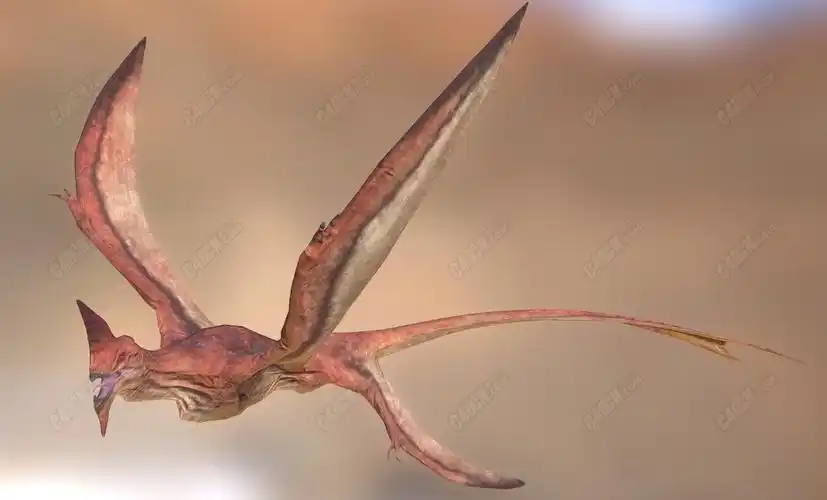 c4d模型库电影阿凡达中的伊克兰龙