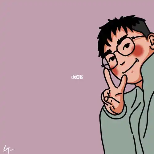 手绘头像07跟生活比个耶70