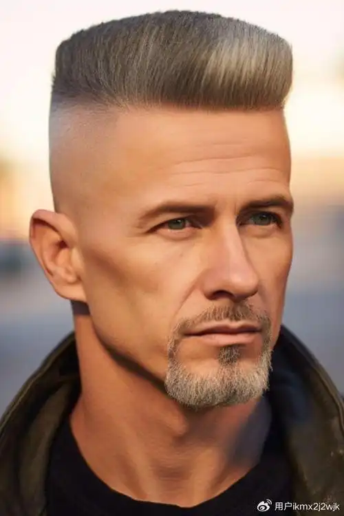 三面光男发:帅气清爽,永不过时的时尚选择