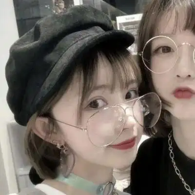 苏柒真人可爱闺蜜头像