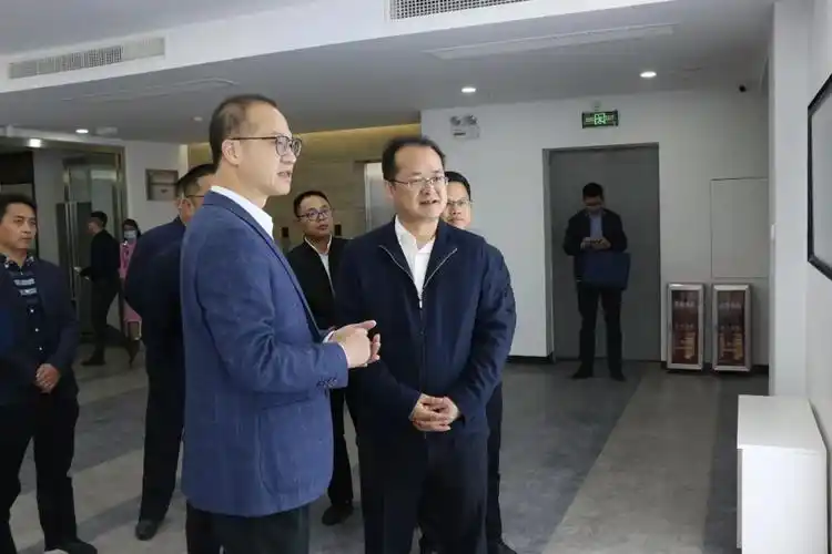 汕尾市市委常委组织部部长黎明一行莅临电研院汕尾分院考察