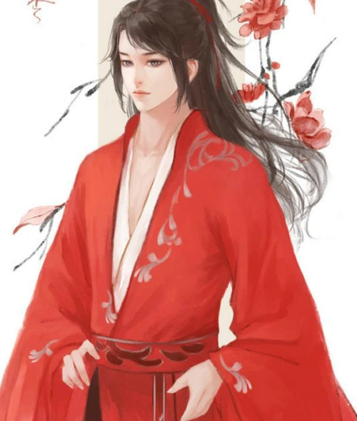 妖孽的古风动漫美男子万般故事不过情伤易水人去明月如霜