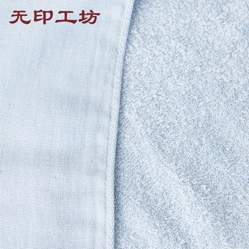无印工坊(naturalmill)枕巾纯棉枕巾柔软枕巾柔软吸水纱布枕巾单