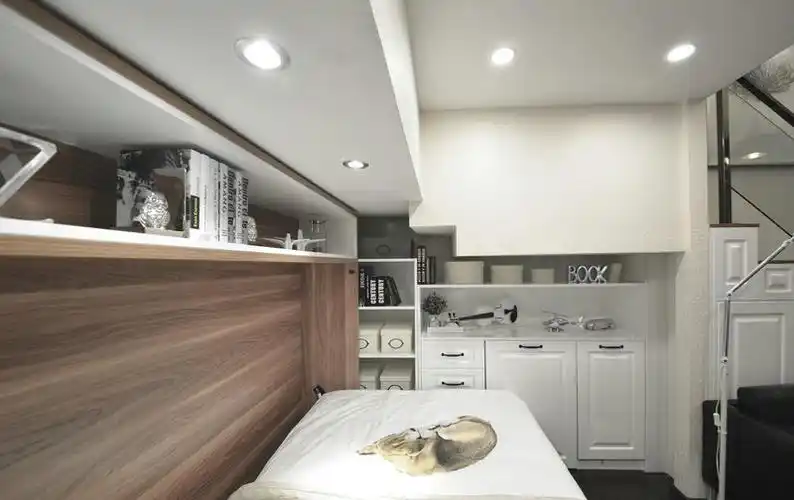 主卧室一分为二隔断成两个房间效果图大卧室改姐弟房间设计图片