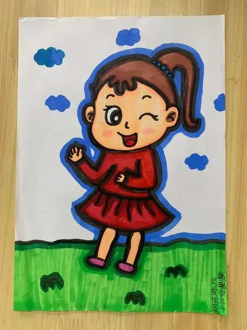 三年级美术下册第三课《曲曲直直》